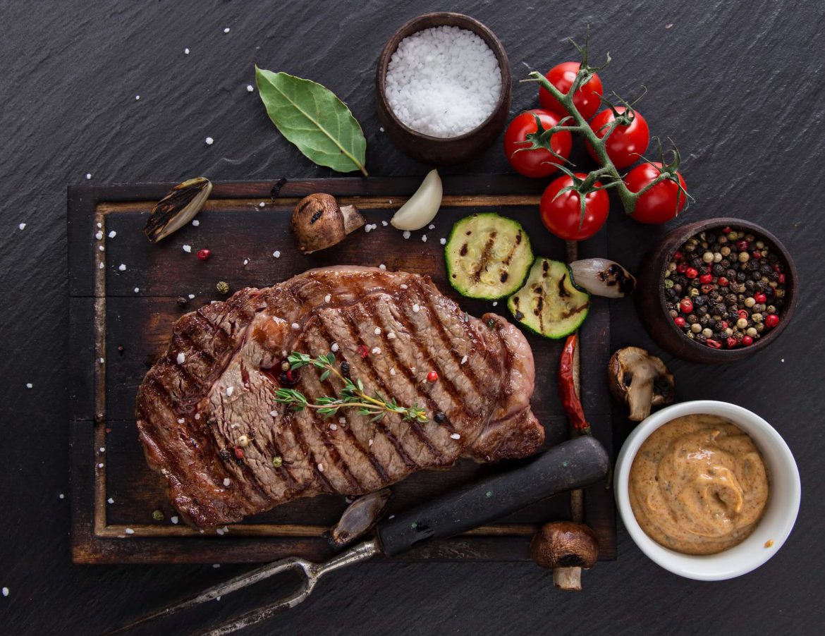 Grilled main course